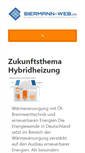 Mobile Screenshot of blog.biermann-web.de