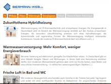Tablet Screenshot of blog.biermann-web.de